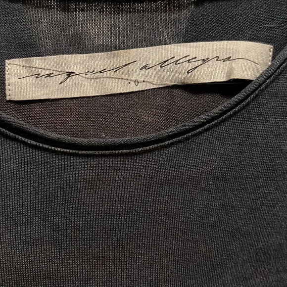 Raquel Allegra Sunset Tie Dye Fringe Jersey Dress. Size S. - Picture 6 of 6